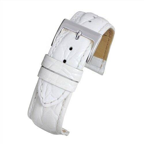 Crocodile Grain Pastel Watch Strap - Assorted Colours Available