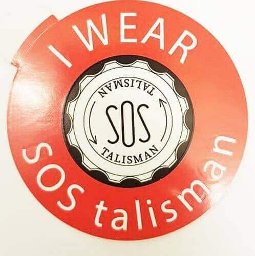 SOS Talisman Car Sticker - New Design