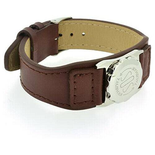 SOS Talisman Brown Leather Strap 12mm