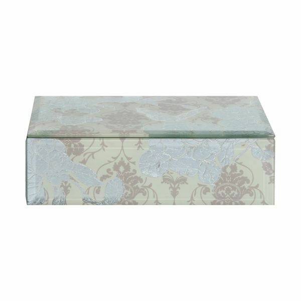 Sophia - Jewellery Box Silver Rose Butterfly Collection